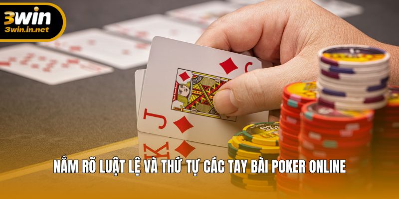 Quy luật và thứ tự các tay bài Poker online Quy luật và thứ tự các tay bài Poker online